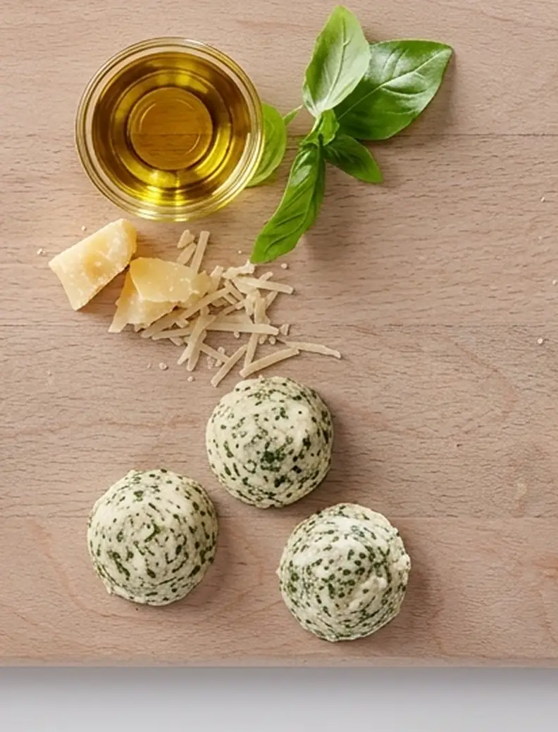 Pre-portioned flavored butter dollops