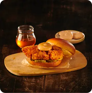 Signature menu item finished with Butterball Farms flavored butter