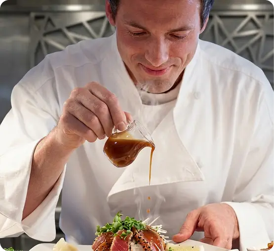 Butterball Farms expert staff crafting custom fillings and toppings