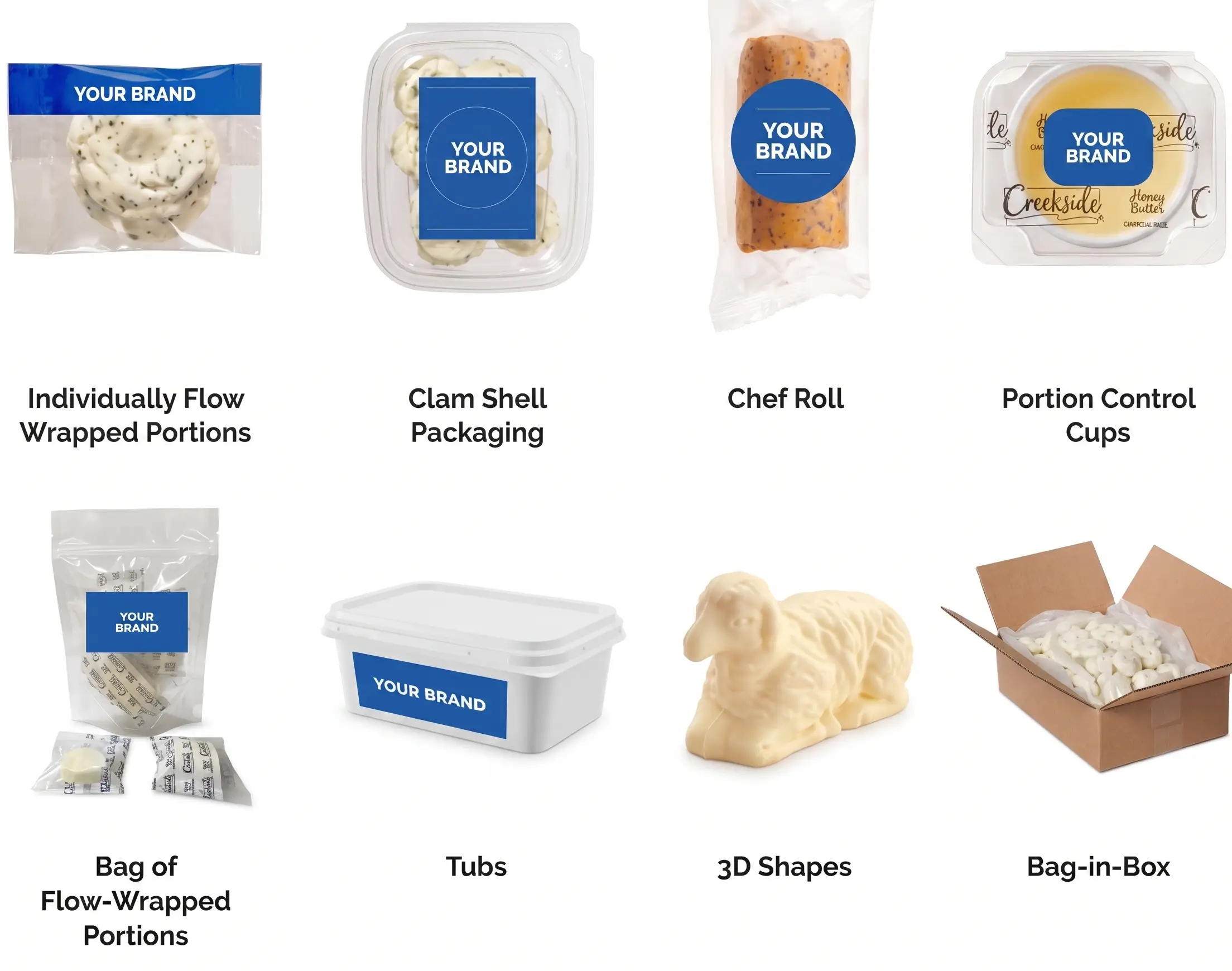 Premium private label butter products from Butterball Farms