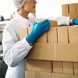 Compound butter dollops produced at scale by Butterball Farms