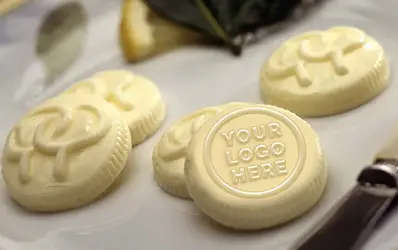 Custom molded butter shapes