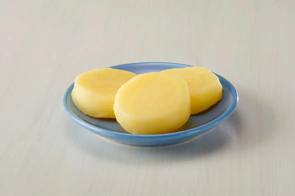 Great on bread, pancakes and desserts — clarified butter spread on toasted baguette slices with a dish of spread