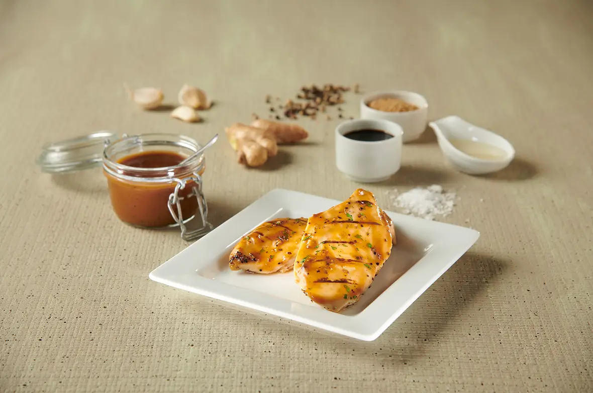 A signature shine they can see — a holiday spread of roast turkey, gravy, mashed potatoes, butter balls, rolls and green bean casserole