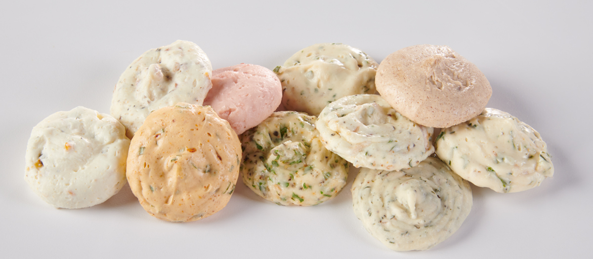 Flavored dollops are just one innovation that adds flavor efficiently.
