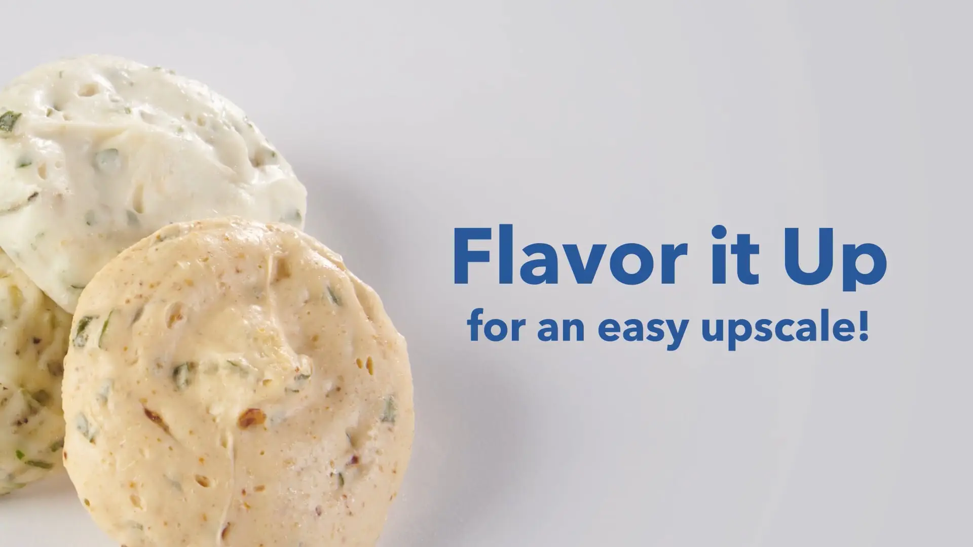 flavor it up for an easy upscale
